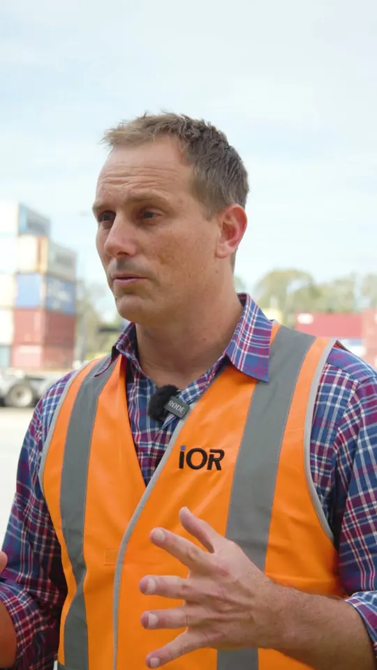 Still from the IOR film by Wave Creative