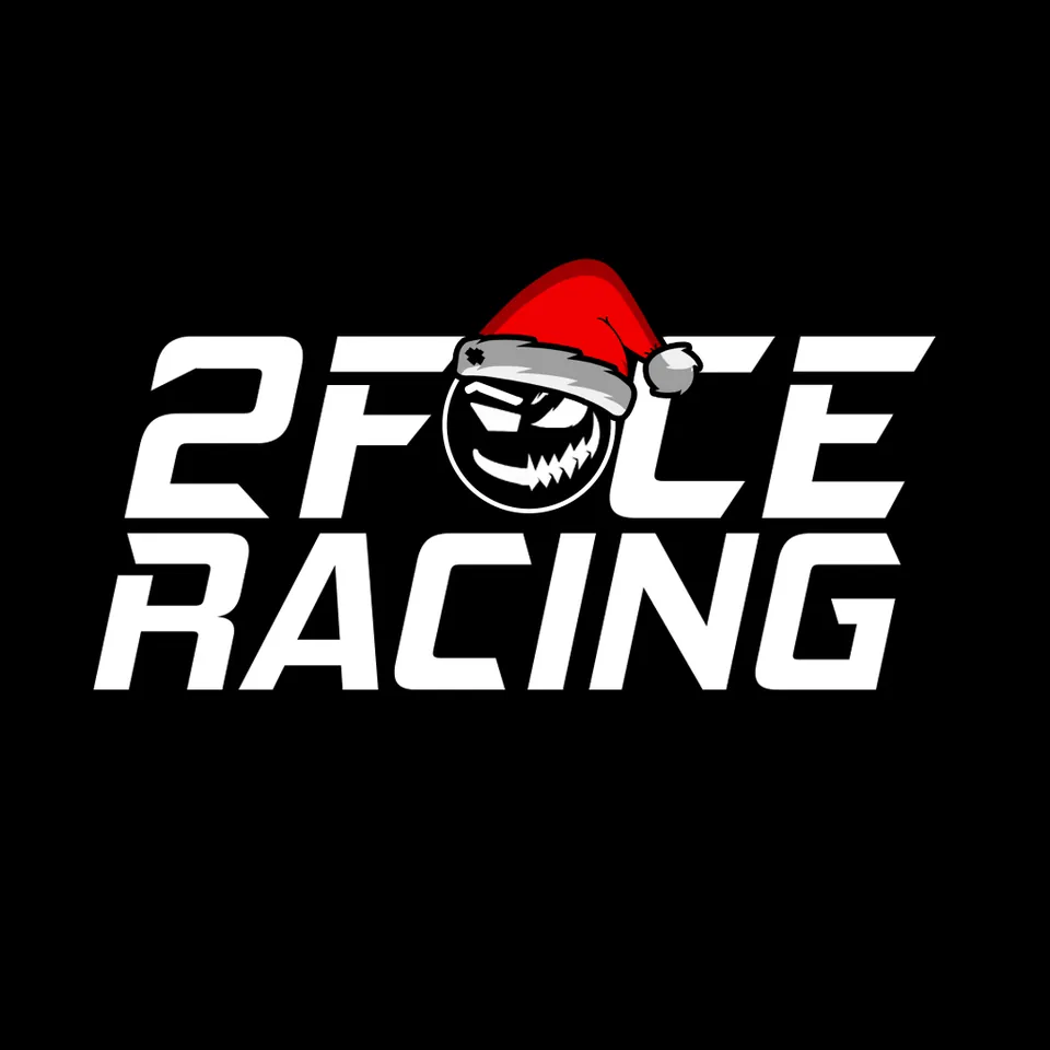 2Face Racing brand graphics designed by Wave Creative
